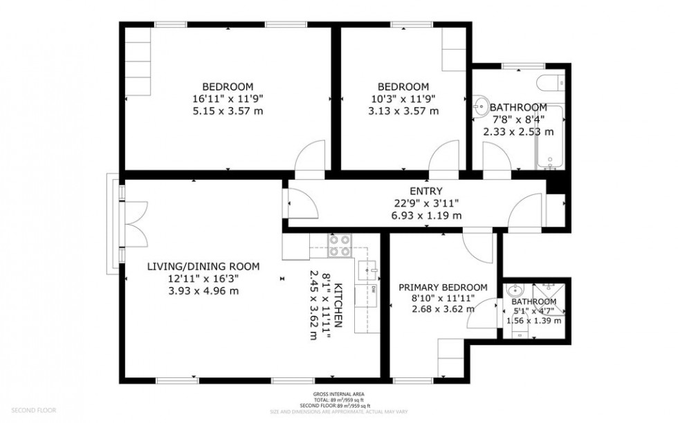 Floorplan for Middle Road, Harrow, Greater London